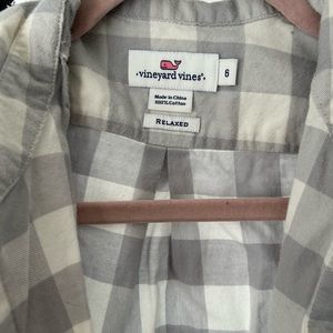 Vineyard Vine Relaxed flannel button down